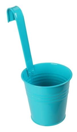 Przejdź do produktu Osłonka metalowa niebieska uchwyt 13 cm 451376 
