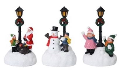 Przejdź do produktu Figurka świecąca LED scenka świąteczna 049498