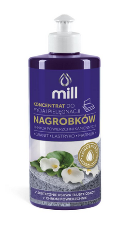 Przejdź do produktu Koncentrat do mycia i pielęgnacji nagrobków 250 ml MILL
