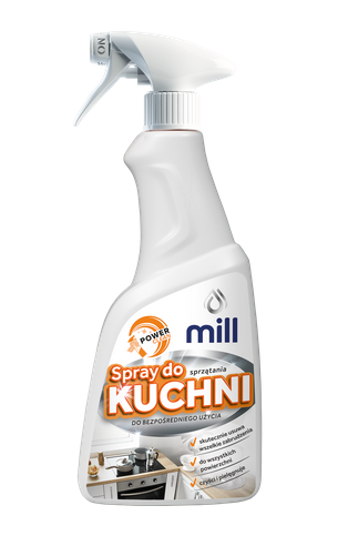 Przejdź do produktu Spray do czyszczenia kuchni 555 ml MILL
