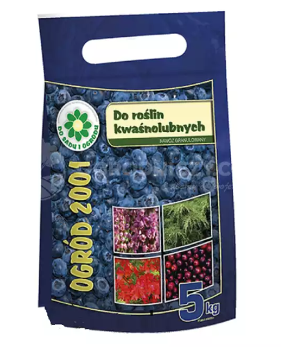 Przejdź do produktu Nawóz na rośliny kwaśnolubne 5 kg Ogród 2001