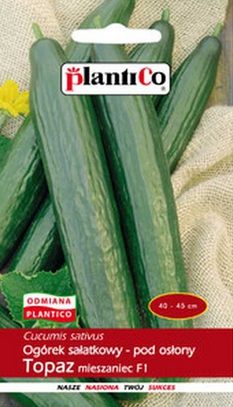 Przejdź do produktu Ogórek pod osłony sałatkowy Topaz 1 g Plantico