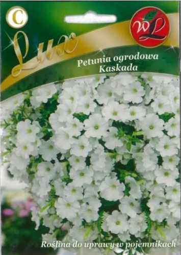 Przejdź do produktu Petunia zwisająca biała 0,02 g Legutko