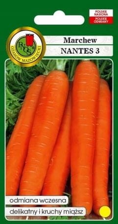 Przejdź do produktu Marchew Nantes 3 ST 50 g Pnos