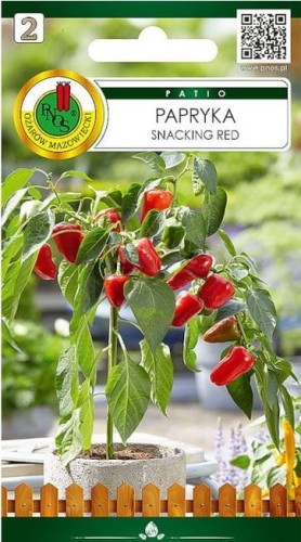 Przejdź do produktu Papryka doniczkowa Snacking Red F1 15 ziaren Pnos