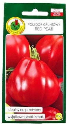 Przejdź do produktu Pomidor gruntowy Red Pear 0,5 g ST Pnos