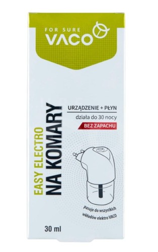 Przejdź do produktu Vaco Easy Elektro płyn na komary 30 ml