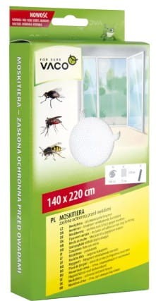 Przejdź do produktu Vaco Moskitiera - siatka chroniąca przed owadami 140 x 220 cm