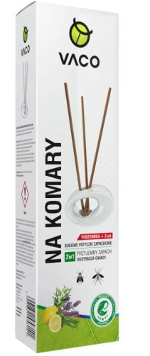 Przejdź do produktu Patyczki odstraszające komary i meszki 3 szt. Citronella VACO 8141