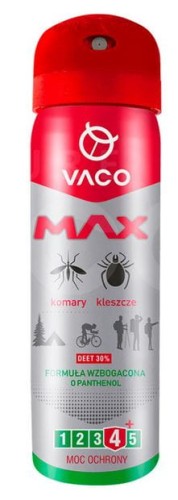 Przejdź do produktu Spray MAX na komary kleszcze meszki 100 ml DEET 30% DV74