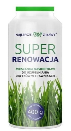 Przejdź do produktu Iława Super Renowacja 400 g na ubytki w trawie