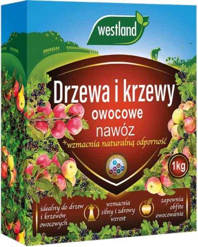 Przejdź do produktu Nawóz do drzew i krzewów owocowych wieloskładnikowy Westland granulat 1 kg