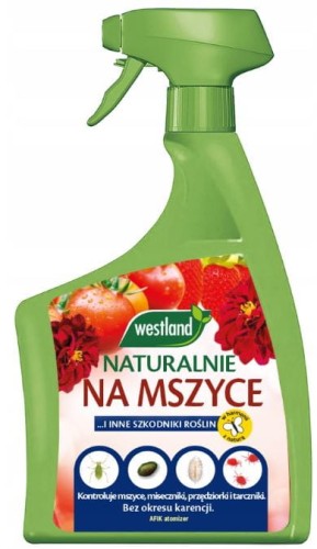 Przejdź do produktu Preparat NATURALNIE NA MSZYCE przędziorki miseczniki tarcznik 0,8L Westland