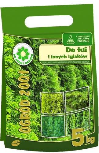 Przejdź do produktu Nawóz tuje iglaki 5 kg Ogród 2001