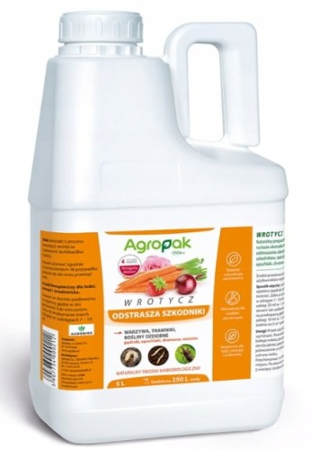 Przejdź do produktu Wrotycz 5l środek na pędraki drutowce opuchlaki Agropak