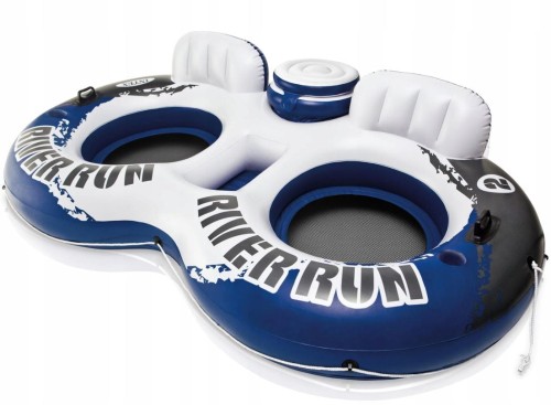 Przejdź do produktu Koło do pływania uchwyty dwuosobowe RIVER RUN INTEX 58837