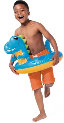 Przejdź do produktu Koło do pływania dmuchane Dinozaur 81x58cm INTEX 59221
