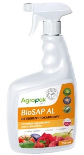 Przejdź do produktu Naturalny gotowy środek w sprayu mszyce przędziorka mączlika BioSap 750 ml
