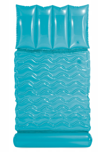 Przejdź do produktu Dmuchany materac wodny hamak niebieski 173X89cm Intex 58725