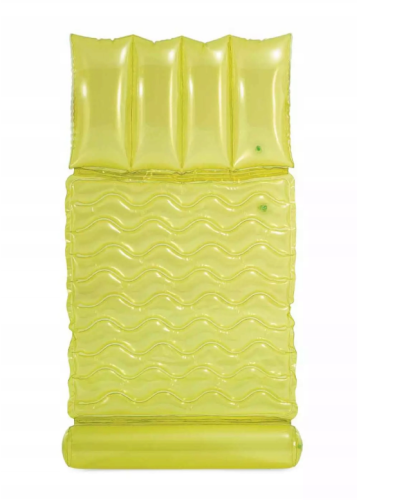 Przejdź do produktu Dmuchany materac wodny hamak żółty 173X89cm Intex 58725