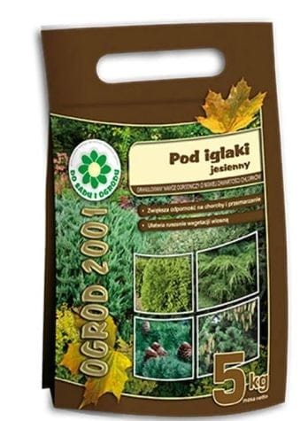 Przejdź do produktu Nawóz Jesienny pod iglaki tuje 5 kg Ogród 2001