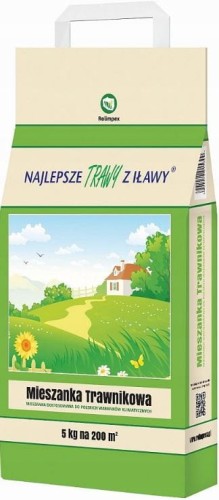 Przejdź do produktu Trawa gazonowa trawnikowa z Iławy 400 m2 10 kg