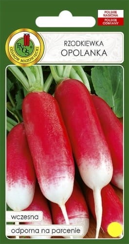 Przejdź do produktu Rzodkiewka Opolanka 100g wczesna całosezonowa nasiona PNOS