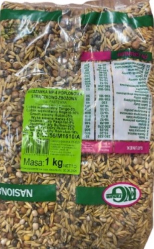 Przejdź do produktu Mieszanka nasion poplonowa  MP-4 strączkowo-zbożowa Granum 55 m² 1 kg