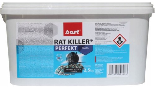 Przejdź do produktu Pasta myszy szczury trutka Rat Killer 2,5kg saszetki Best Pest