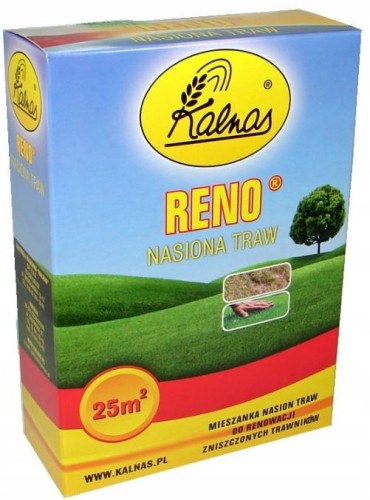 Przejdź do produktu Trawa Reno 0,5kg nasiona trawy renowacyjnej na uszkodzony trawnik Kalnas 
