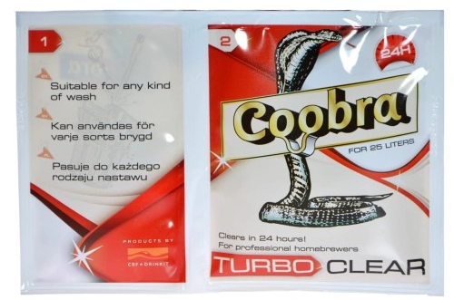 Przejdź do produktu Drożdże Coobra Turbo Clear Środek klarujący 1504