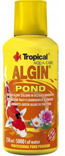 Przejdź do produktu Algin Pond 250 ml do zwalczania glonów w oczkach wodnych Tropical