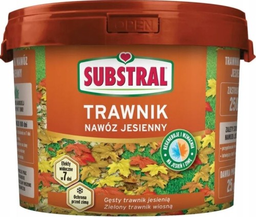 Przejdź do produktu Nawóz jesienny do trawy Substral 5kg