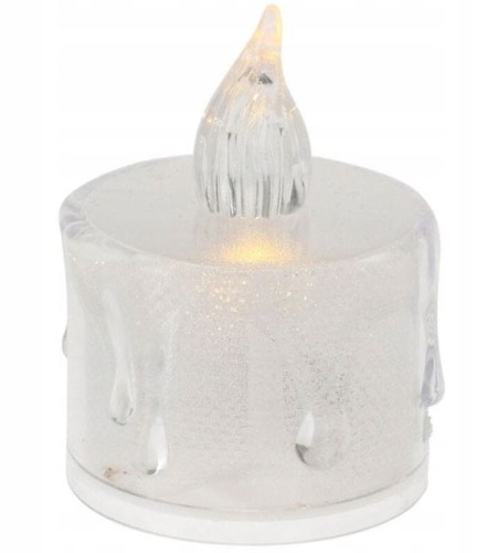 Przejdź do produktu Świeca LED dekoracyjna 3,6x5 cm do stroika na baterie 809405