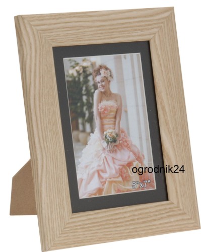 Przejdź do produktu Ramka drewniana 18,5x23,5cm na zdjęcie 13x18cm 301797
