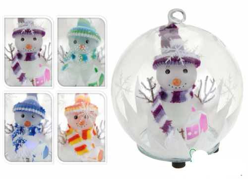 Przejdź do produktu Bałwan w bombce LED 393548