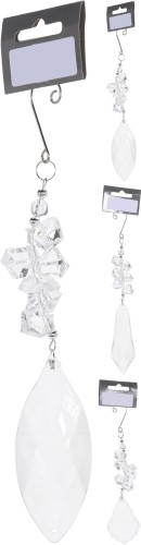 Przejdź do produktu Zawieszka diament 26cm 737288 ozdoba świąteczna