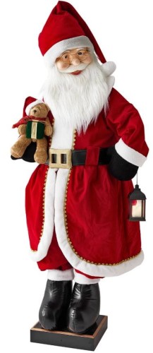 Przejdź do produktu Figura Tańczący Święty Mikołaj 200cm z muzyką i animacją 628099