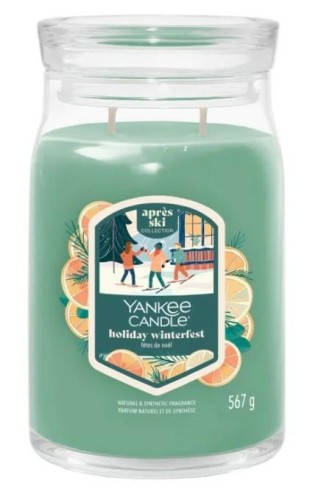 Przejdź do produktu Świeca zapachowa duża Signature Holiday Winterfest 567g Yankee Candle