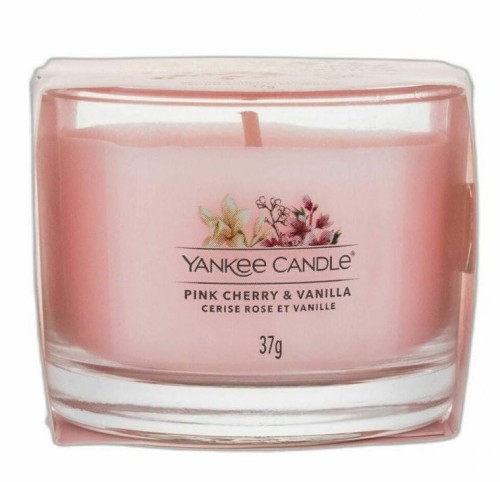 Przejdź do produktu Yankee Candle Pink Cherry Vanilla Świeca Zapachowa MIni 37g