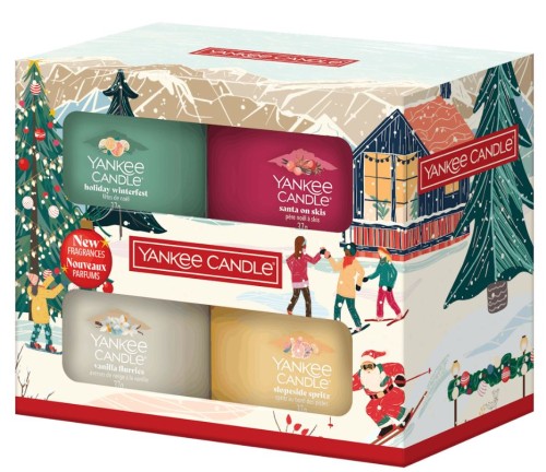 Przejdź do produktu Zestaw świąteczny prezentowy 4 świece mini Apres Ski Yankee Candle 7343