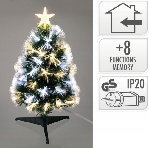 Przejdź do produktu Choinka sztuczna 90 cm z oświetleniem 8 funkcji 508872