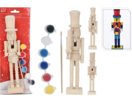 Przejdź do produktu Dziadek do orzechów 18 cm do malowania 555425