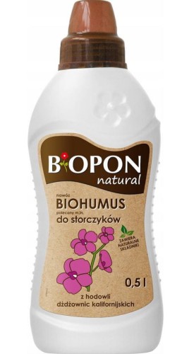 Przejdź do produktu Biohumus do storczyków 0.5 L Biopon