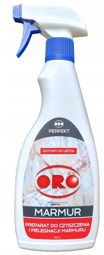 Przejdź do produktu Płyn do czyszczenia i pielęgnacji marmuru 500 ml ORO 0571