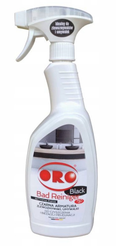 Przejdź do produktu Płyn do czyszczenia czarnej armatury aktywna piana 750 ml ORO 4807