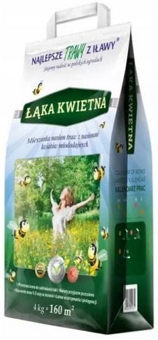 Przejdź do produktu Łąka Kwietna nasiona kwiatów i traw Najlepsze Trawy z Iławy 200m² 4kg