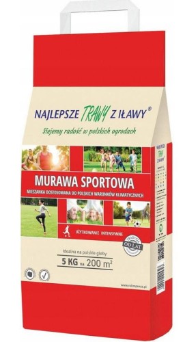 Przejdź do produktu Trawa sportowa Rolimpex Najlepsze trawy z IŁawy 200 m² 5 kg