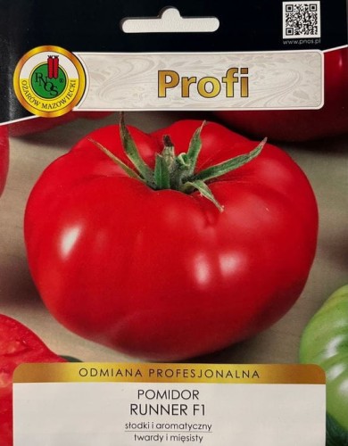 Przejdź do produktu Pomidory Runner F1 nasiona F1 8Z PROFI HOBBY