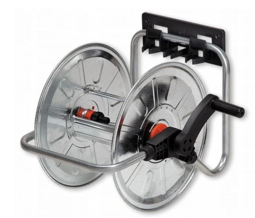 Przejdź do produktu Bęben ścienny-przenośny na wąż 1/2'' 50m ZINCATO AG131 Bradas